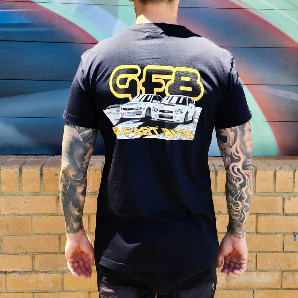 Graphic Cars Tshirt GFB Performance turbo tuning products